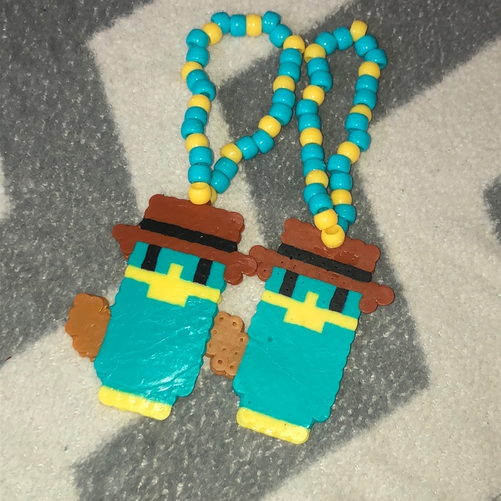 2 Perry the Platypus bracelet